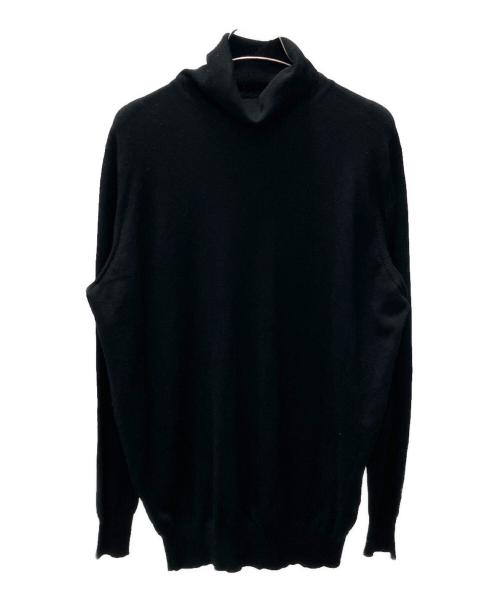 JOHN SMEDLEY（ジョンスメドレー）JOHN SMEDLEY (ジョンスメドレー) 薄手ニット ブラック サイズ:SIZE Mの古着・服飾アイテム