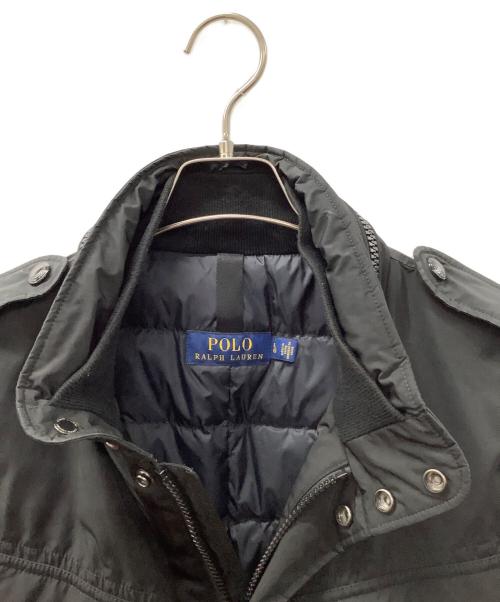 POLO RALPH LAUREN（ポロ・ラルフローレン）POLO RALPH LAUREN (ポロ・ラルフローレン) ダウンジャケット ブラック サイズ:Lの古着・服飾アイテム