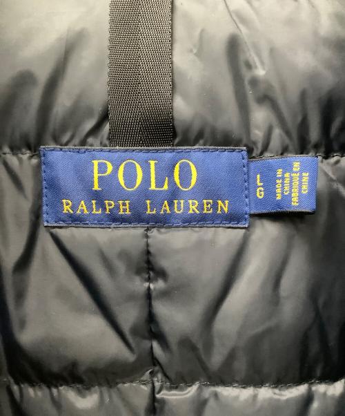 POLO RALPH LAUREN（ポロ・ラルフローレン）POLO RALPH LAUREN (ポロ・ラルフローレン) ダウンジャケット ブラック サイズ:Lの古着・服飾アイテム