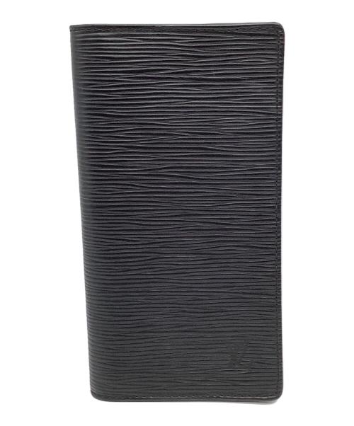 LOUIS VUITTON（ルイ ヴィトン）LOUIS VUITTON (ルイ ヴィトン) エピ 長財布 ブラックの古着・服飾アイテム