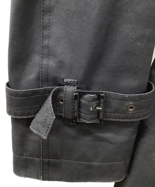 BLACK LABEL CRESTBRIDGE（ブラックレーベル クレストブリッジ）BLACK LABEL CRESTBRIDGE (ブラックレーベル クレストブリッジ) トレンチコート ブラック サイズ:Lの古着・服飾アイテム