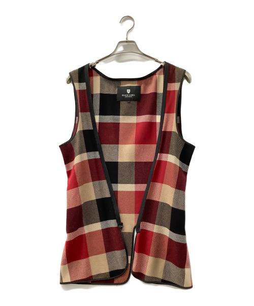 BLACK LABEL CRESTBRIDGE（ブラックレーベル クレストブリッジ）BLACK LABEL CRESTBRIDGE (ブラックレーベル クレストブリッジ) トレンチコート ブラック サイズ:Lの古着・服飾アイテム