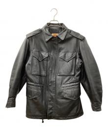 HARLEY-DAVIDSON（ハーレーダビッドソン）の古着「M-65レザージャケット」｜ブラック