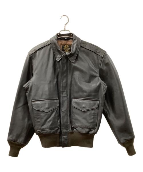 COCKPIT（コックピット）COCKPIT (コックピット) A-2 ダークブラウン サイズ:38の古着・服飾アイテム