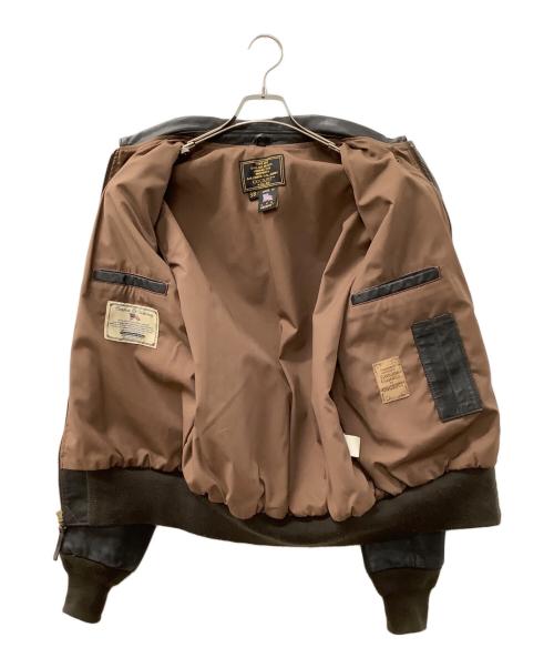 COCKPIT（コックピット）COCKPIT (コックピット) A-2 ダークブラウン サイズ:38の古着・服飾アイテム