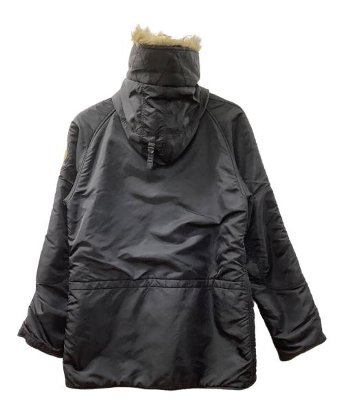 POLO JEANS CO.（ポロジーンズカンパニー）POLO JEANS CO. (ポロジーンズカンパニー) フライトジャケット ブラック サイズ:XLの古着・服飾アイテム