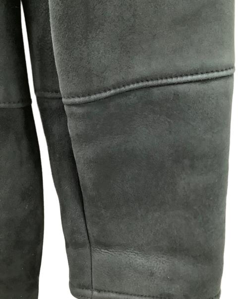 ERMENEGILDO ZEGNA（エルメネジルド・ゼニア）ERMENEGILDO ZEGNA (エルメネジルド・ゼニア) レザーコート グリーン サイズ:50/Mの古着・服飾アイテム