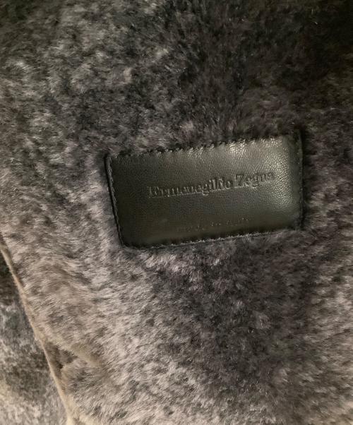 ERMENEGILDO ZEGNA（エルメネジルド・ゼニア）ERMENEGILDO ZEGNA (エルメネジルド・ゼニア) レザーコート グリーン サイズ:50/Mの古着・服飾アイテム