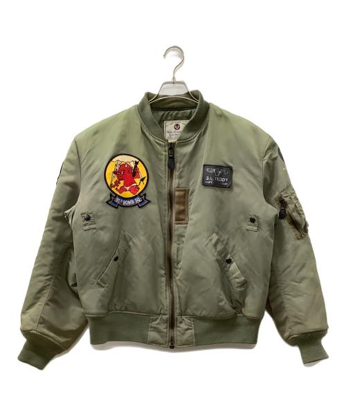 TEDMAN（テッドマン）TEDMAN (テッドマン) MA-1ジャケット カーキ サイズ:42の古着・服飾アイテム