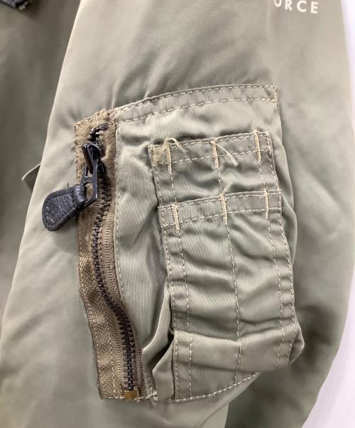 TEDMAN（テッドマン）TEDMAN (テッドマン) MA-1ジャケット カーキ サイズ:42の古着・服飾アイテム