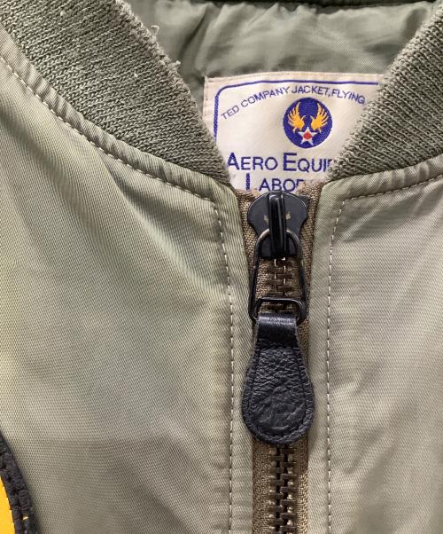 TEDMAN（テッドマン）TEDMAN (テッドマン) MA-1ジャケット カーキ サイズ:42の古着・服飾アイテム