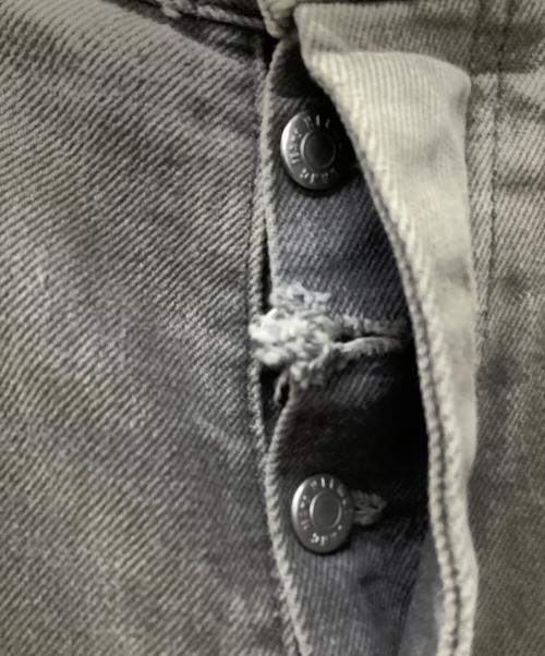 HELMUT LANG JEANS（ヘルムートラングジーンズ）HELMUT LANG JEANS (ヘルムートラングジーンズ) ペイントデニムパンツ グレー サイズ:32の古着・服飾アイテム