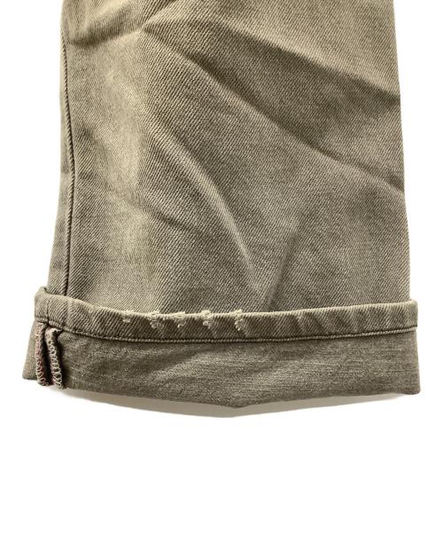 HELMUT LANG JEANS（ヘルムートラングジーンズ）HELMUT LANG JEANS (ヘルムートラングジーンズ) ペイントデニムパンツ グレー サイズ:32の古着・服飾アイテム