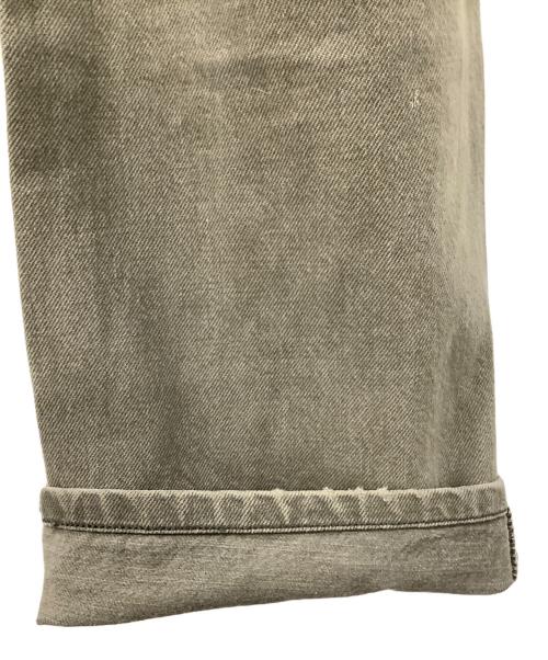 HELMUT LANG JEANS（ヘルムートラングジーンズ）HELMUT LANG JEANS (ヘルムートラングジーンズ) ペイントデニムパンツ グレー サイズ:32の古着・服飾アイテム