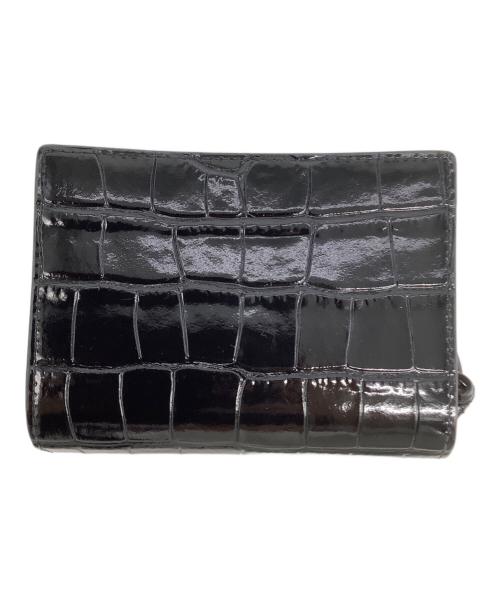 BALENCIAGA（バレンシアガ）BALENCIAGA (バレンシアガ) 2つ折り財布 ブラックの古着・服飾アイテム