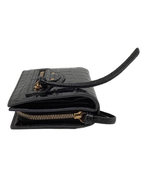 BALENCIAGA（バレンシアガ）BALENCIAGA (バレンシアガ) 2つ折り財布 ブラックの古着・服飾アイテム