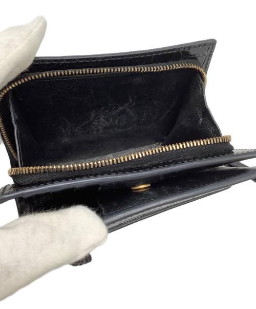 BALENCIAGA（バレンシアガ）BALENCIAGA (バレンシアガ) 2つ折り財布 ブラックの古着・服飾アイテム