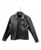 Schottショット）の古着「シングルライダースジャケット」｜ブラック