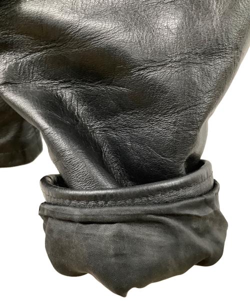 Schott（ショット）Schott (ショット) シングルライダースジャケット ブラック サイズ:40の古着・服飾アイテム