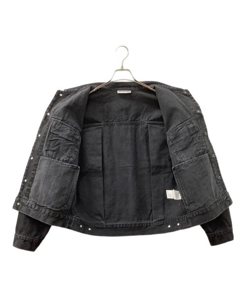 SOFTHYPHEN（ソフトハイフン）SOFTHYPHEN (ソフトハイフン) デニムジャケット ダークグレー サイズ:02 未使用品の古着・服飾アイテム