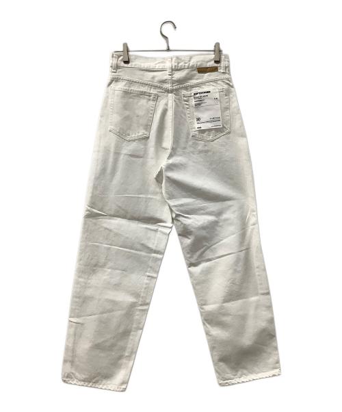 SOFTHYPHEN（ソフトハイフン）SOFTHYPHEN (ソフトハイフン) BAGGY FIT JEANS ホワイト サイズ:30の古着・服飾アイテム