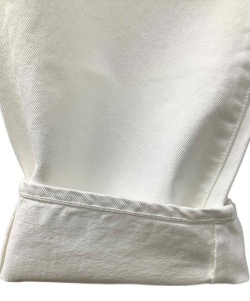 SOFTHYPHEN（ソフトハイフン）SOFTHYPHEN (ソフトハイフン) BAGGY FIT JEANS ホワイト サイズ:30の古着・服飾アイテム