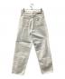 SOFTHYPHEN (ソフトハイフン) BAGGY FIT JEANS ホワイト サイズ:30：12000円