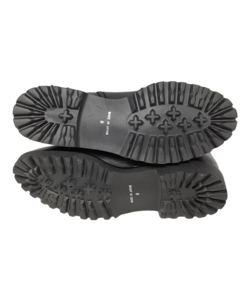 SOFTHYPHEN（ソフトハイフン）SOFTHYPHEN (ソフトハイフン) SAKIAS (サキアス) レースアップブーツ ブラック サイズ:US8の古着・服飾アイテム