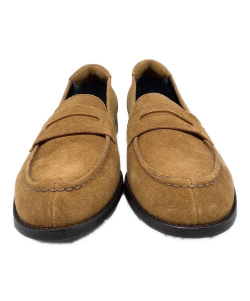 SOFTHYPHEN（ソフトハイフン）SOFTHYPHEN (ソフトハイフン) SAKIAS (サキアス) Re-LOAFERS ブラウン サイズ:US9の古着・服飾アイテム