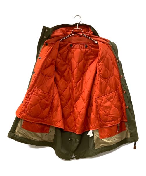 POLO RALPH LAUREN（ポロ・ラルフローレン）POLO RALPH LAUREN (ポロ・ラルフローレン) ライナー付モッズコート オリーブ サイズ:Mの古着・服飾アイテム