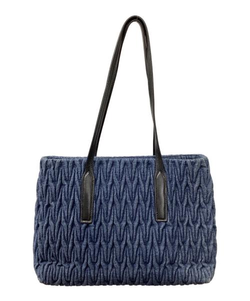 MIU MIU（ミュウミュウ）MIU MIU (ミュウミュウ) マトラッセ インディゴの古着・服飾アイテム