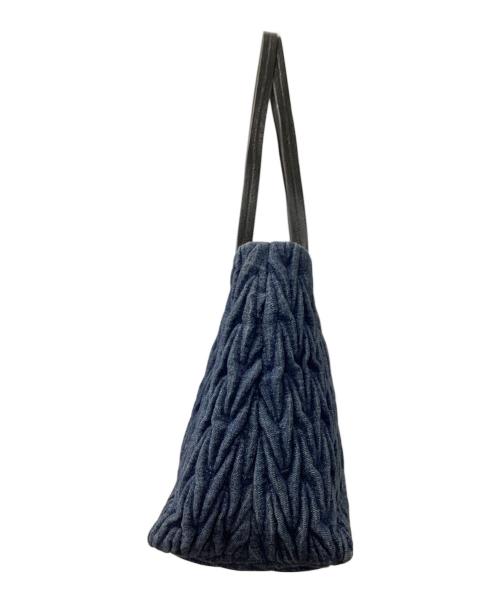 MIU MIU（ミュウミュウ）MIU MIU (ミュウミュウ) マトラッセ インディゴの古着・服飾アイテム