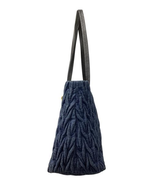 MIU MIU（ミュウミュウ）MIU MIU (ミュウミュウ) マトラッセ インディゴの古着・服飾アイテム