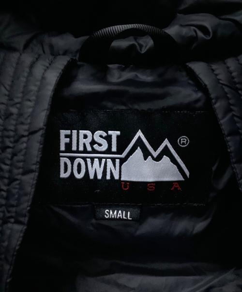 FIRST DOWN（ファーストダウン）FIRST DOWN (ファーストダウン) FDアーバンロングダウン ネイビー サイズ:Sの古着・服飾アイテム