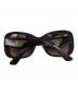 PRADA (プラダ) サイドロゴプレートサングラス ブラウン サイズ:57□17：10000円
