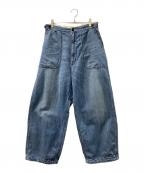 nanamicaナナミカ）の古着「Denim Work Pants」｜インディゴ