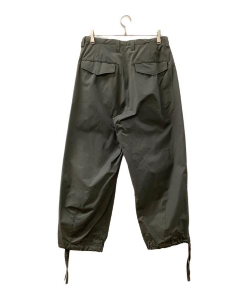 stein（シュタイン）stein (シュタイン) MILITARY WIDE OVER TROUSERS グレー サイズ:Mの古着・服飾アイテム