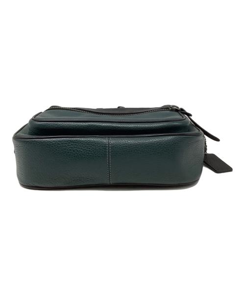 COACH（コーチ）COACH (コーチ) ショルダーバッグ ブラック×グリーンの古着・服飾アイテム