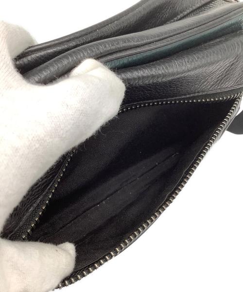 COACH（コーチ）COACH (コーチ) ショルダーバッグ ブラック×グリーンの古着・服飾アイテム