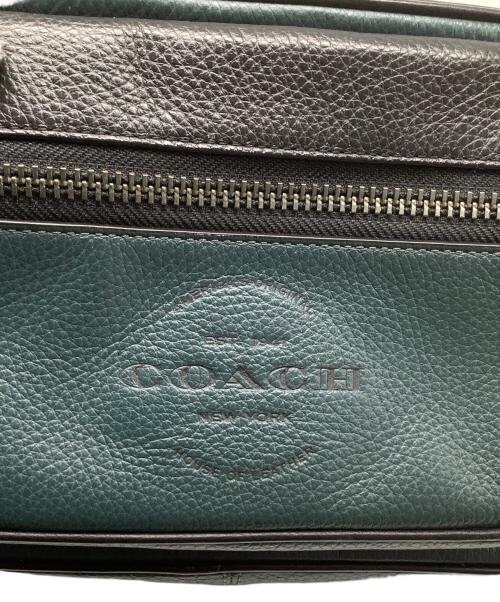 COACH（コーチ）COACH (コーチ) ショルダーバッグ ブラック×グリーンの古着・服飾アイテム
