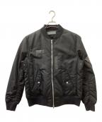 LIMONTAリモンタ）の古着「MA-1ジャケット」｜ブラック