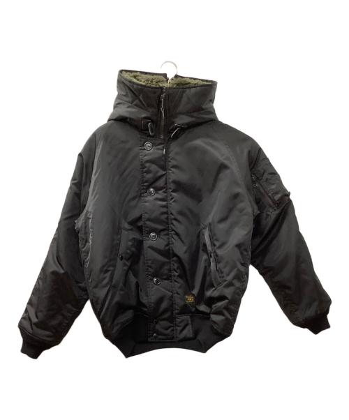 WTAPS（ダブルタップス）WTAPS (ダブルタップス) N-2Bジャケット ブラック サイズ: 03の古着・服飾アイテム