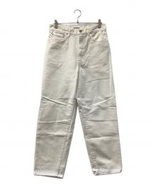SOFTHYPHEN（ソフトハイフン）の古着「BAGGY FIT JEANS」｜ホワイト