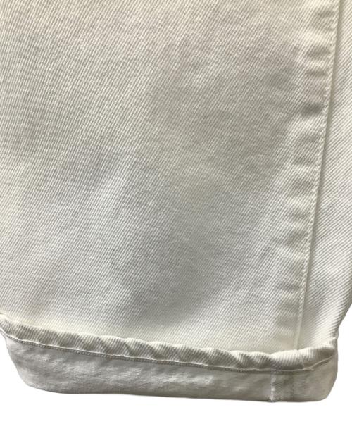 SOFTHYPHEN（ソフトハイフン）SOFTHYPHEN (ソフトハイフン) BAGGY FIT JEANS ホワイト サイズ:32の古着・服飾アイテム