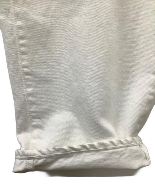 SOFTHYPHEN（ソフトハイフン）SOFTHYPHEN (ソフトハイフン) BAGGY FIT JEANS ホワイト サイズ:32の古着・服飾アイテム