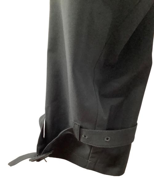 SOFTHYPHEN（ソフトハイフン）SOFTHYPHEN (ソフトハイフン) PADDED SHOULDER TRENCH JACKET ブラック サイズ:1の古着・服飾アイテム