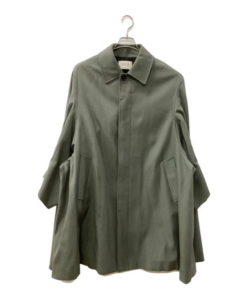 beautiful people（ビューティフルピープル）beautiful people (ビューティフルピープル) ステンカラーコート グリーン サイズ:38の古着・服飾アイテム