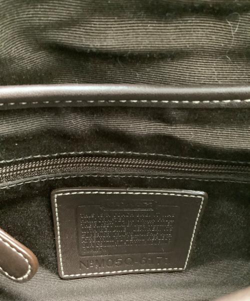 COACH（コーチ）COACH (コーチ) シグネチャー ワンショルダーバッグ ブラウン×ベージュの古着・服飾アイテム