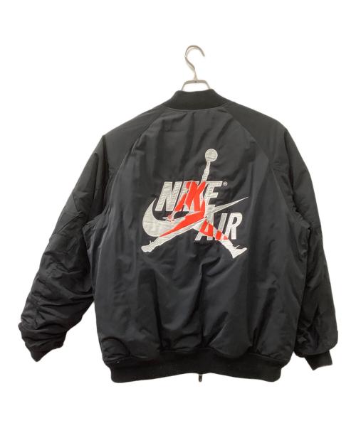 NIKE（ナイキ）NIKE (ナイキ) M J WINGS MA-1 JACKET ブラック サイズ:Lの古着・服飾アイテム
