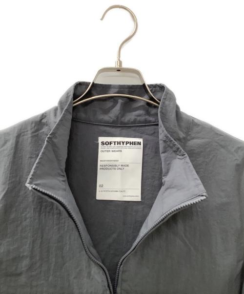 SOFTHYPHEN（ソフトハイフン）SOFTHYPHEN (ソフトハイフン) ブルゾン グレー サイズ:02の古着・服飾アイテム